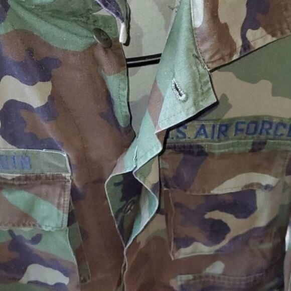 Military US Air Force Vintage Original Button Down Sz. XXL (41"-45") Jacket - Picture 11 of 12